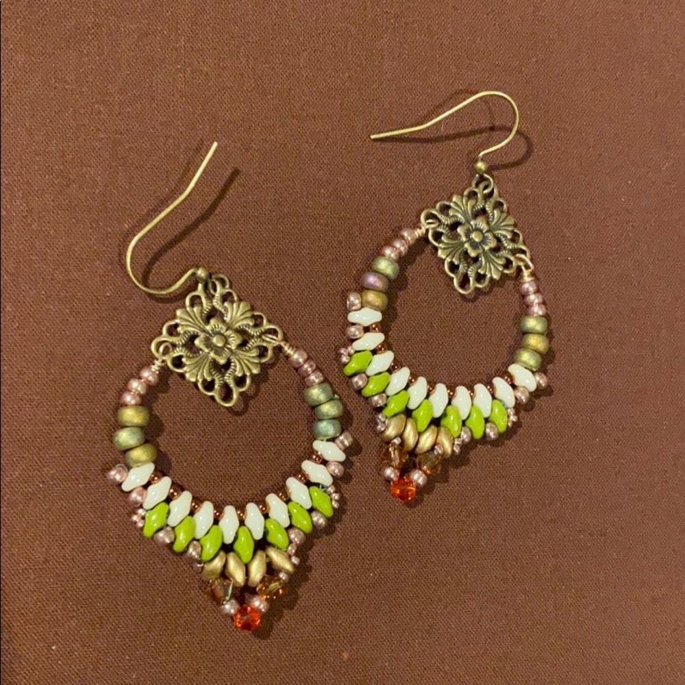 Handmade boho earrings